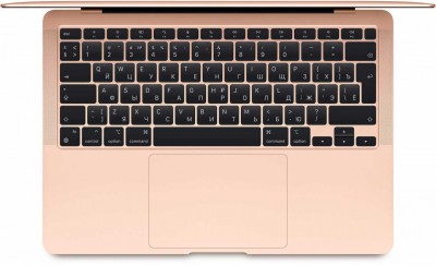 MacBook Air (M1, 2020) 8 ГБ, 256 ГБ SSD, золотой